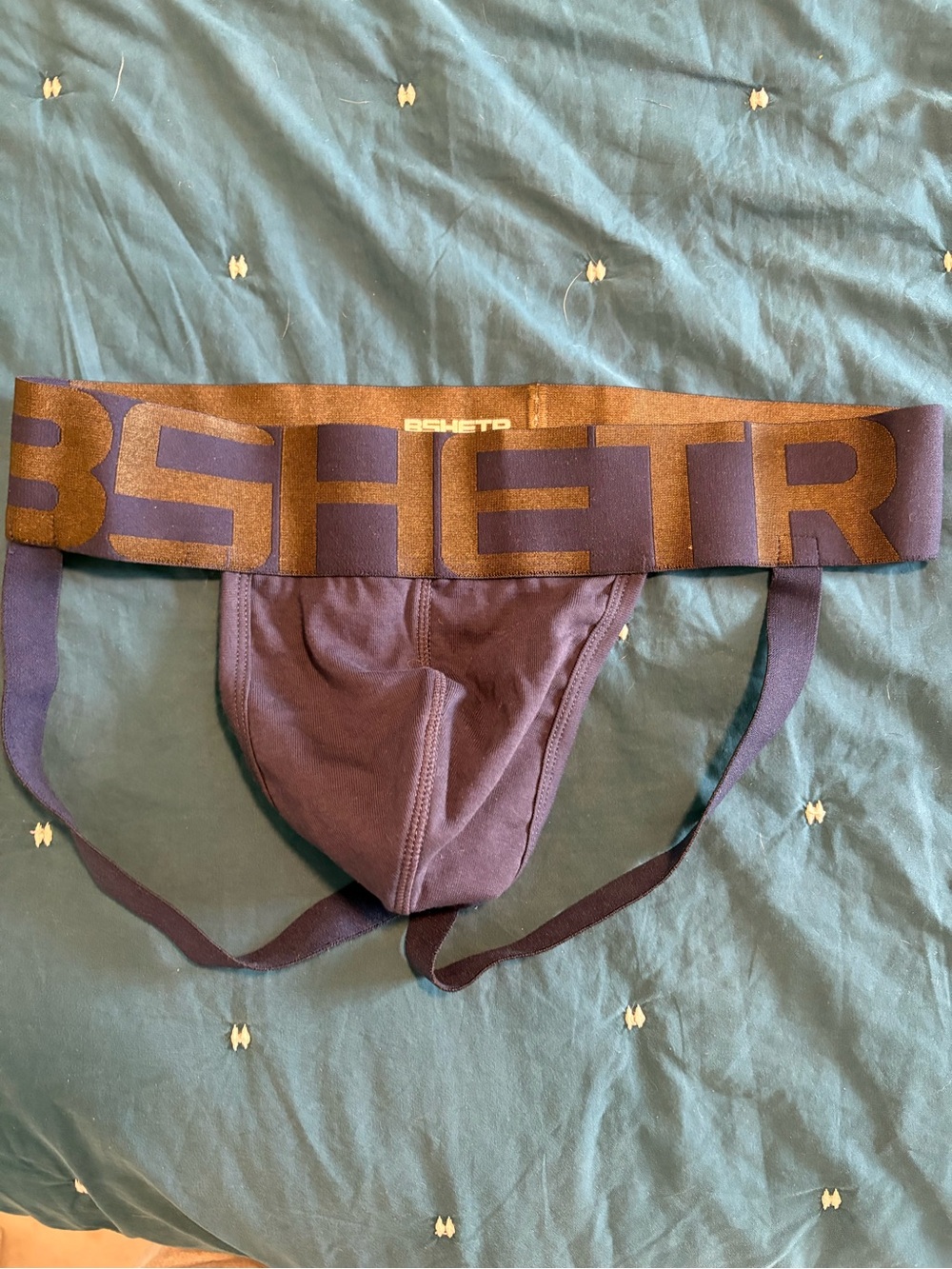 Men's Purple Boxer Brief with Contrast Waistband